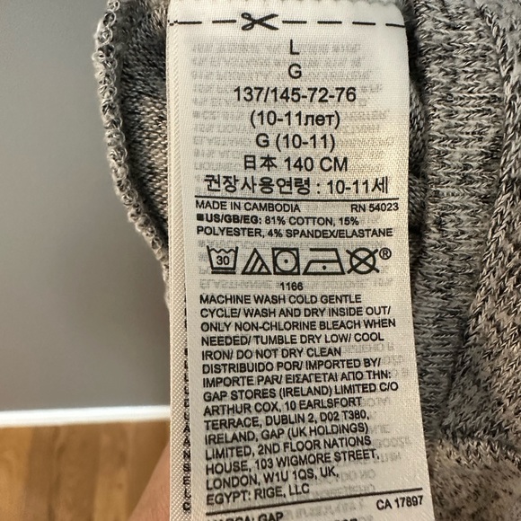 GAP KIDS | Girls Tank Jumpsuit - Picture 5 of 5